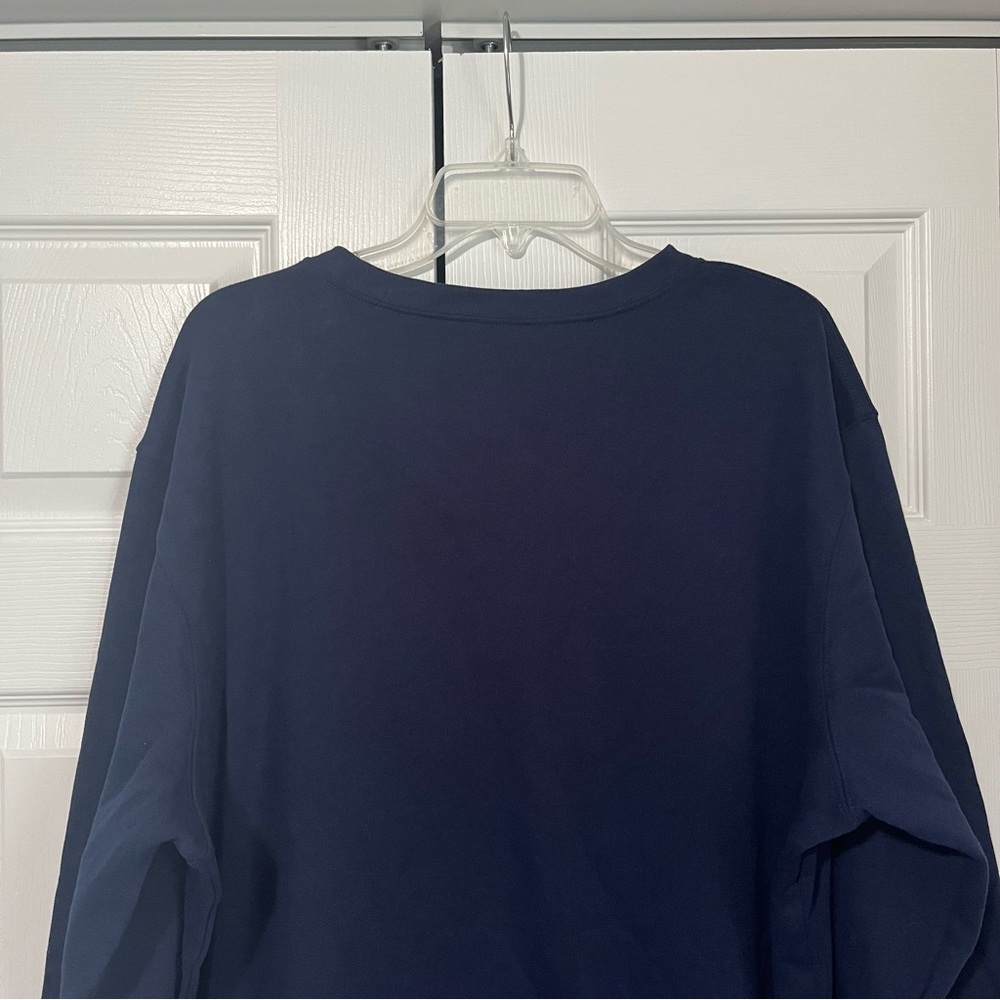Home Free size XL men’s navy blue snowmen sweater - Picture 6 of 7